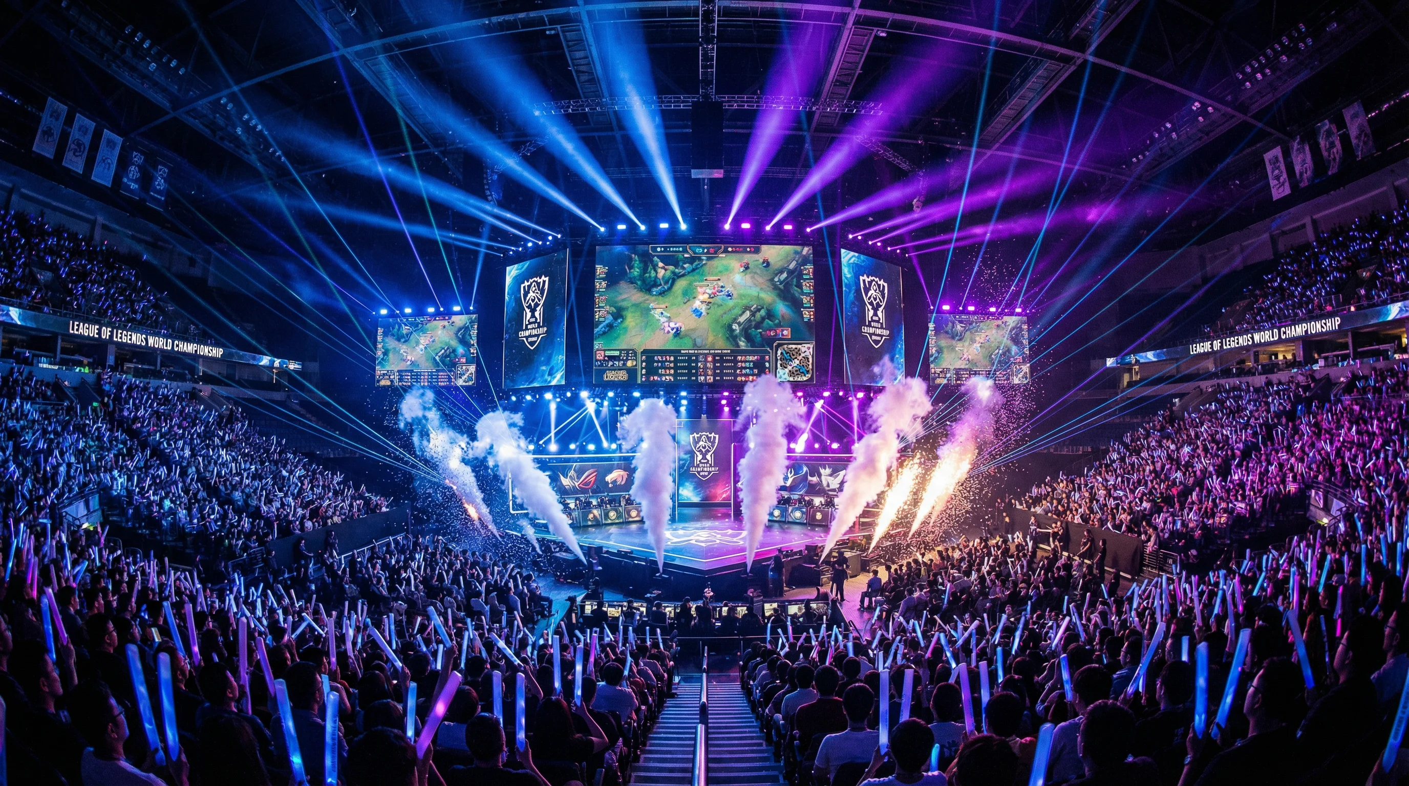 开云体育英雄联盟职业赛事现场观众